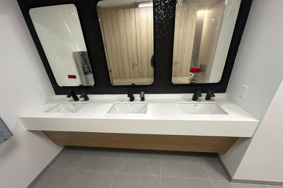 Commercial vanity