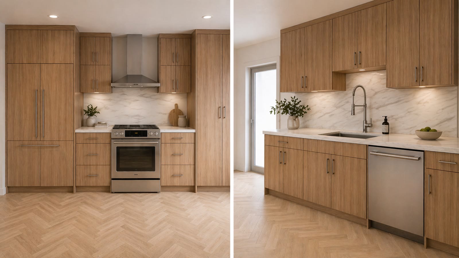 Daniel's Rift Oak Kitchen &mdash; Kitchen