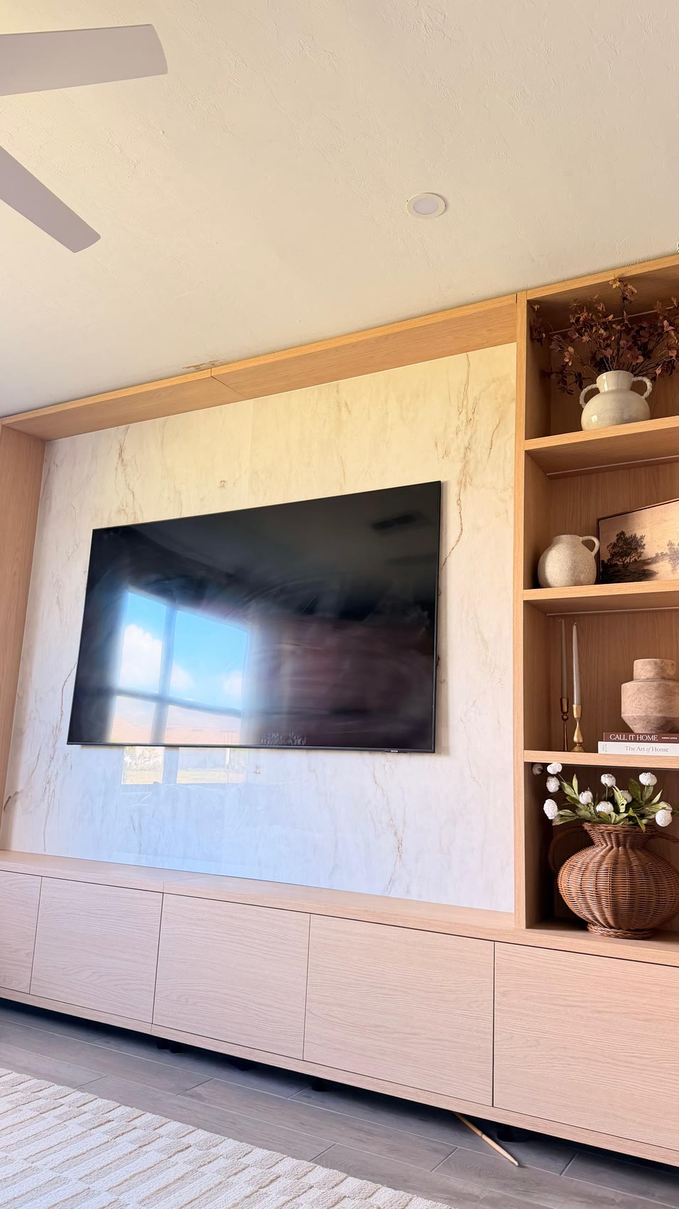Thayna's Media Wall &mdash; Feature Wall